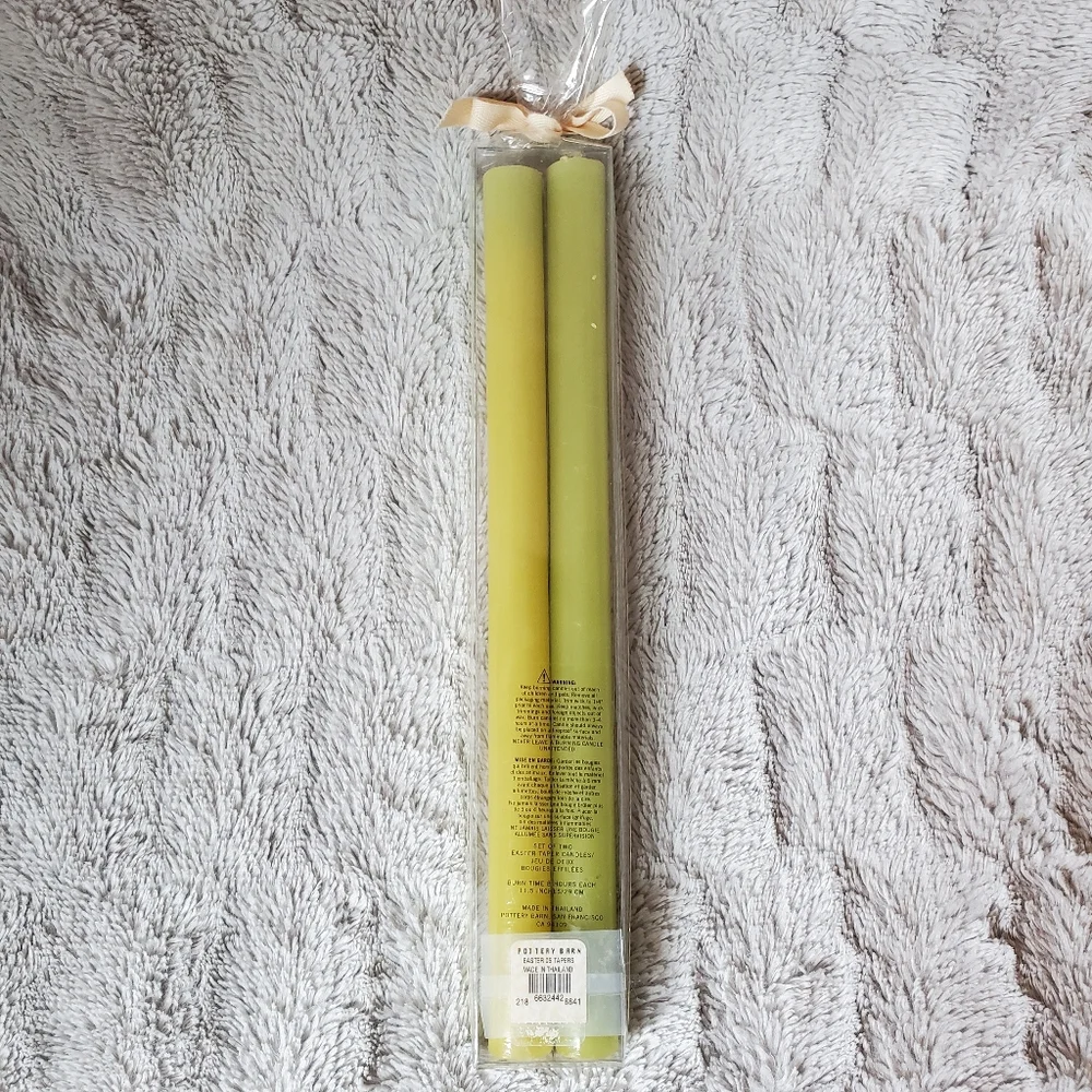 Pottery Barn Vtg Easter Taper Candles